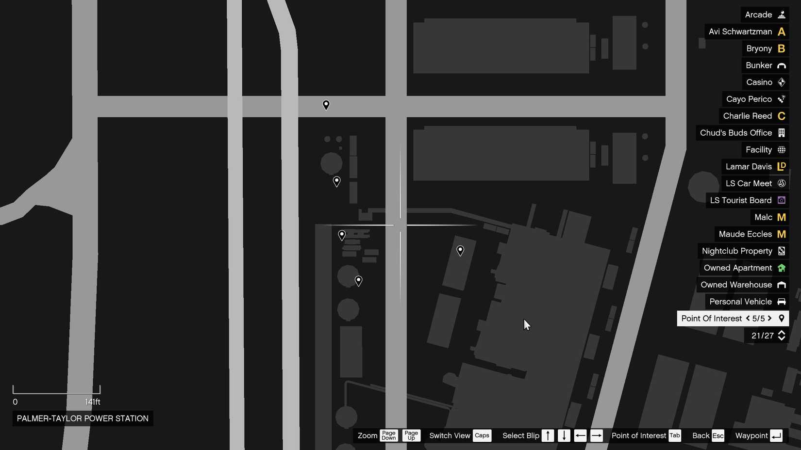 all g cache locations in palmer taylor power station