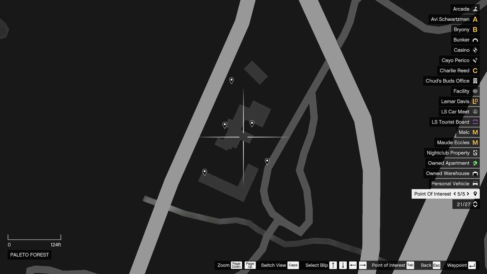 all g cache locations paleto forest