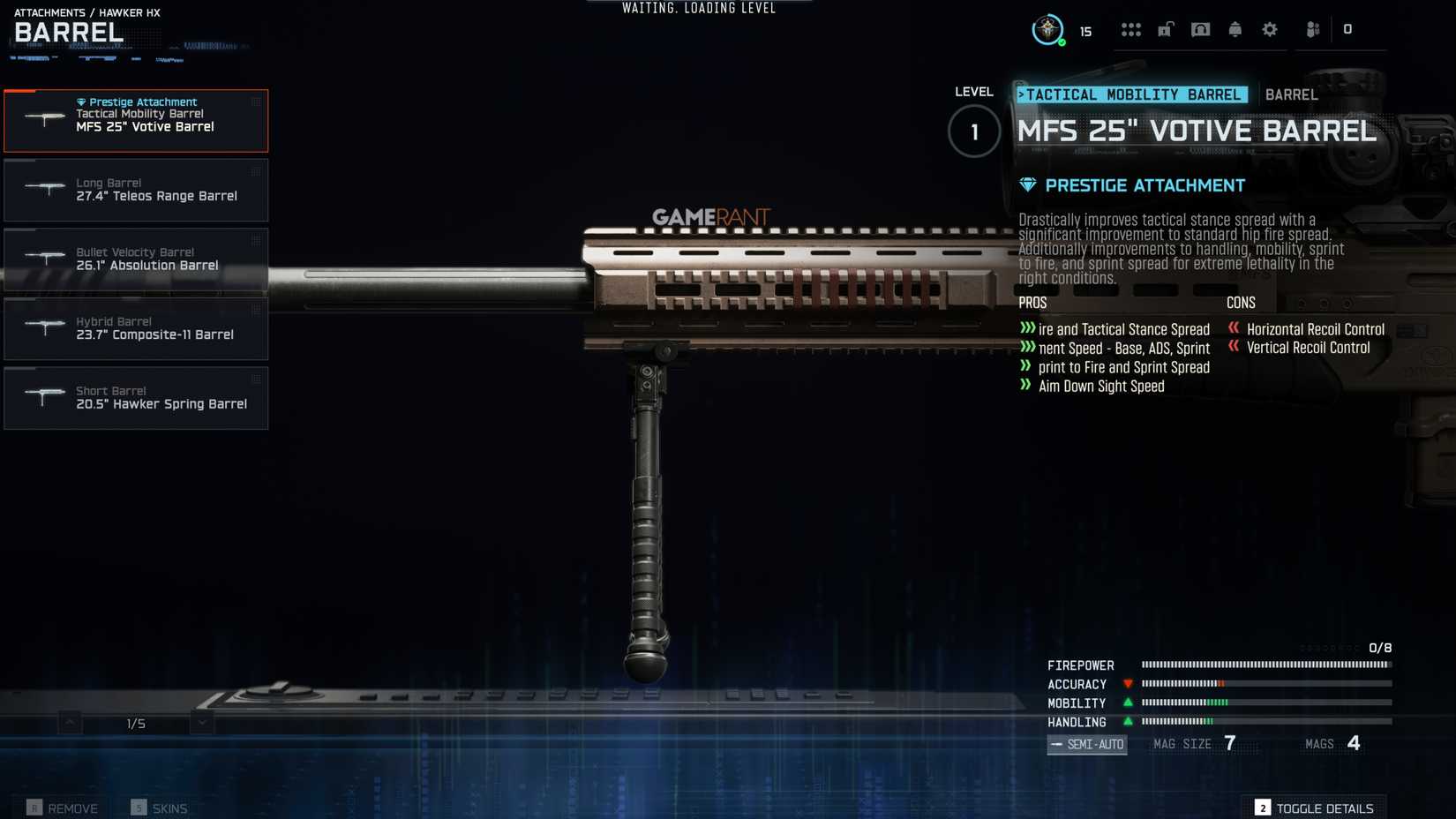 All Hawker HX Barrels - Black Ops 7