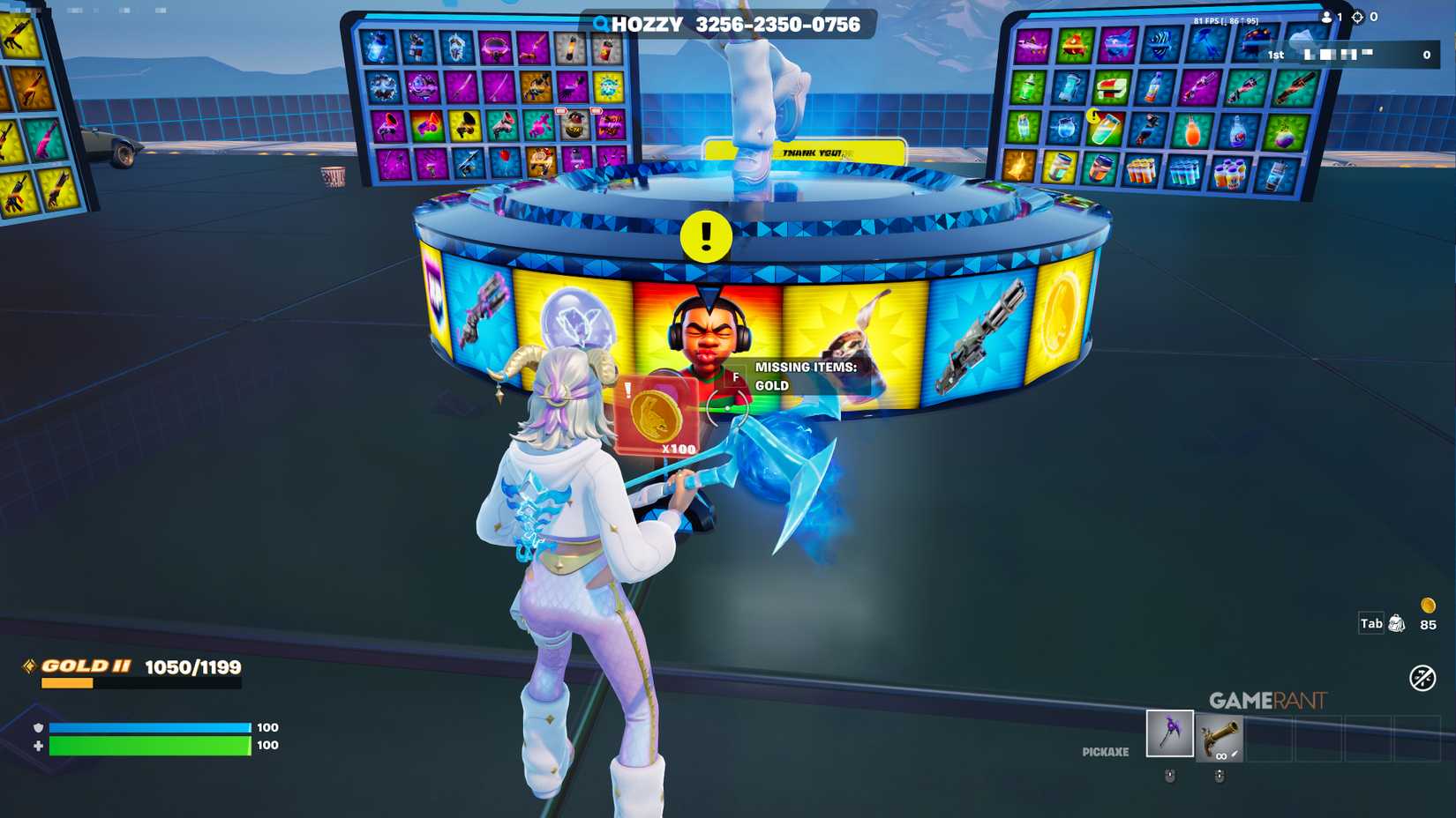 All Lucky Spin Secrets in Crazy 1v1 FFA - Fortnite  