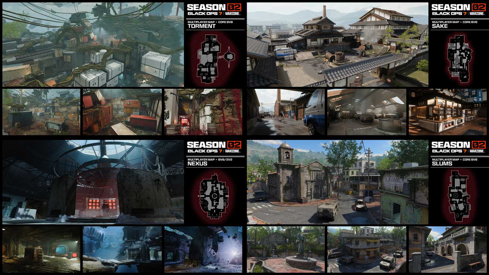 All Season 2 Multiplayer Maps in Black Ops 7