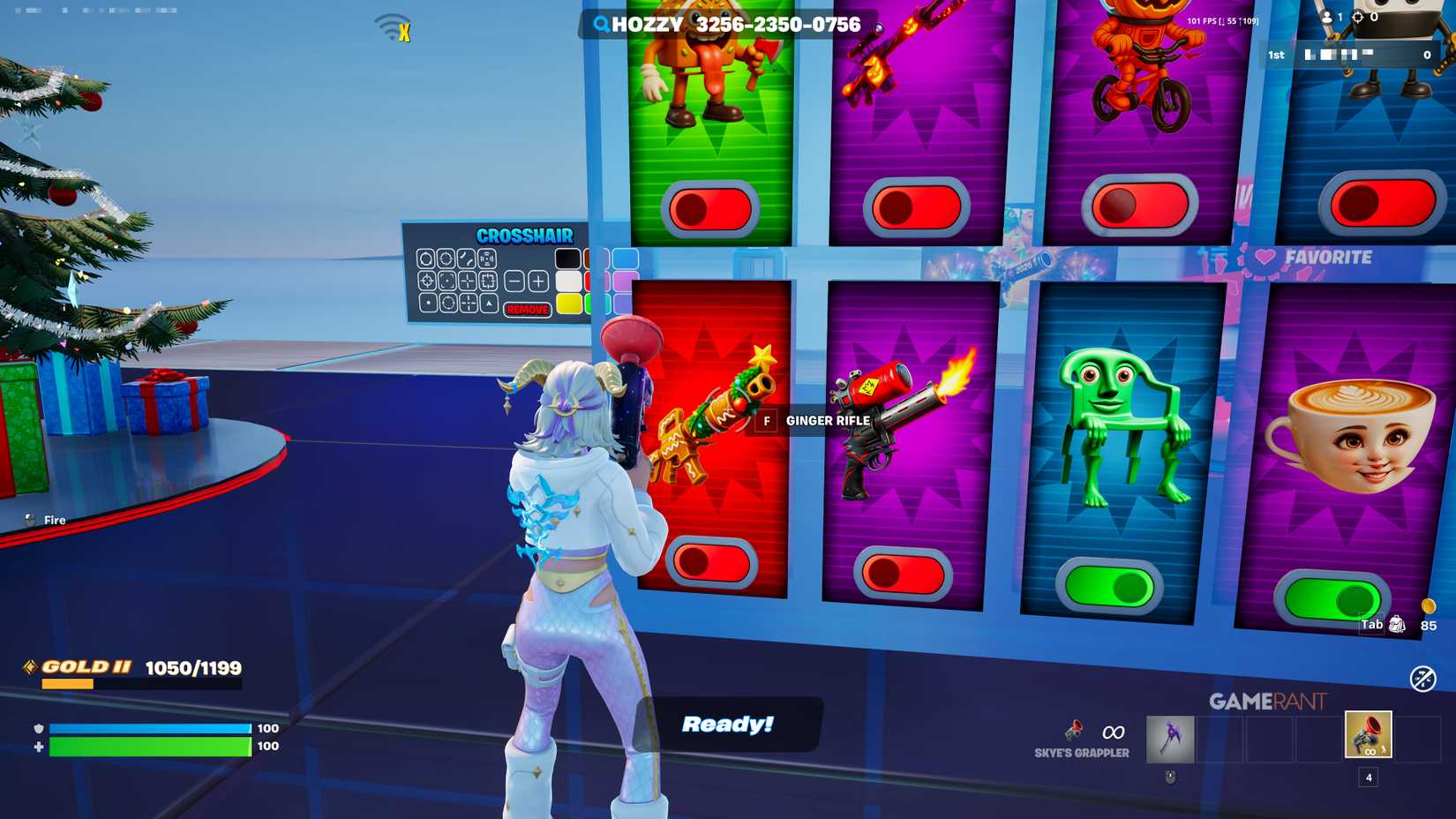 All Vaulted Items in Crazy 1v1 FFA - Fortnite  