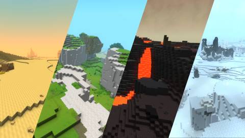 all zones and biomes hytale