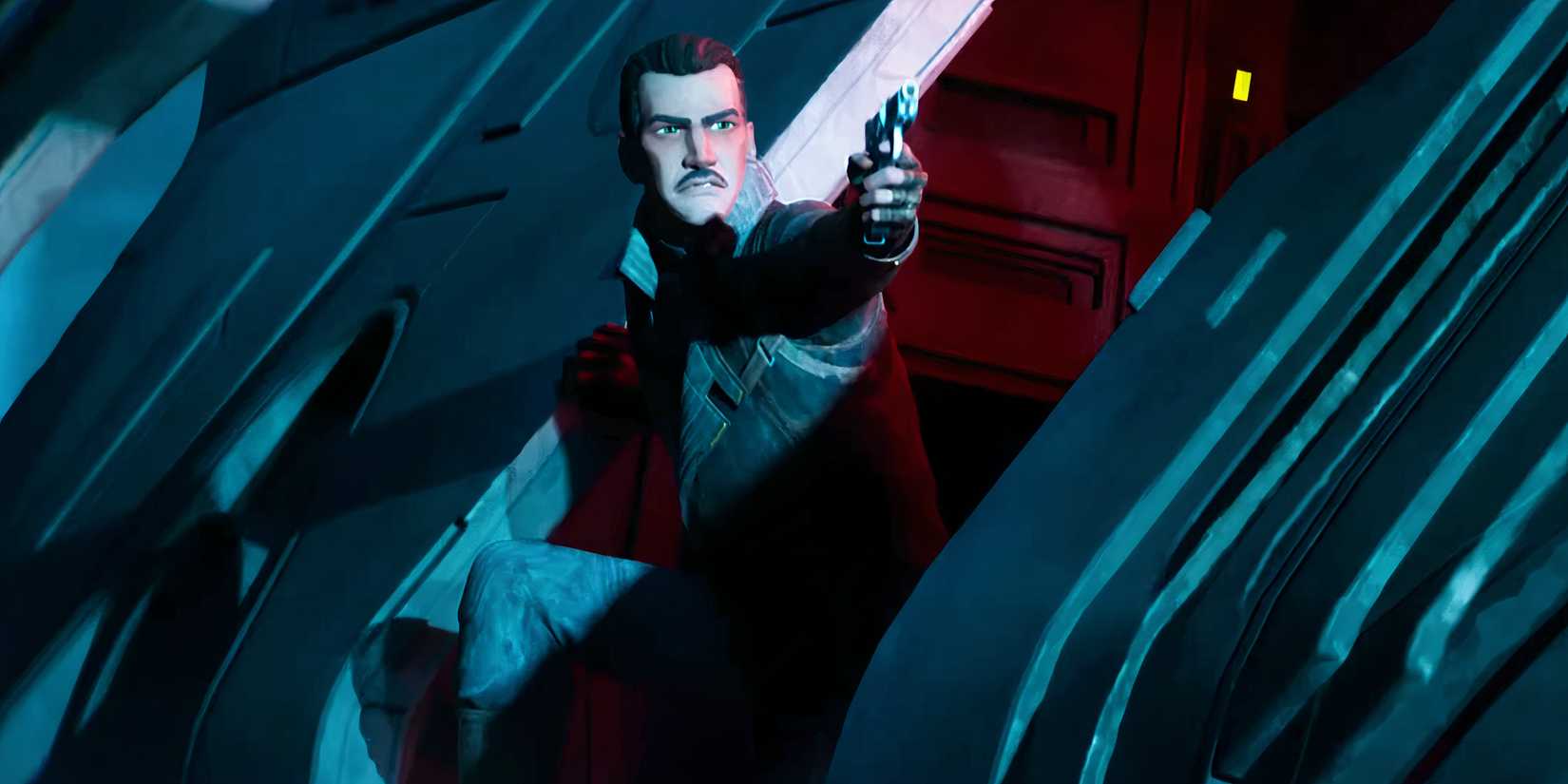 An Officer Sent to Track Down Maul from Star Wars Maul - Shadow Lord