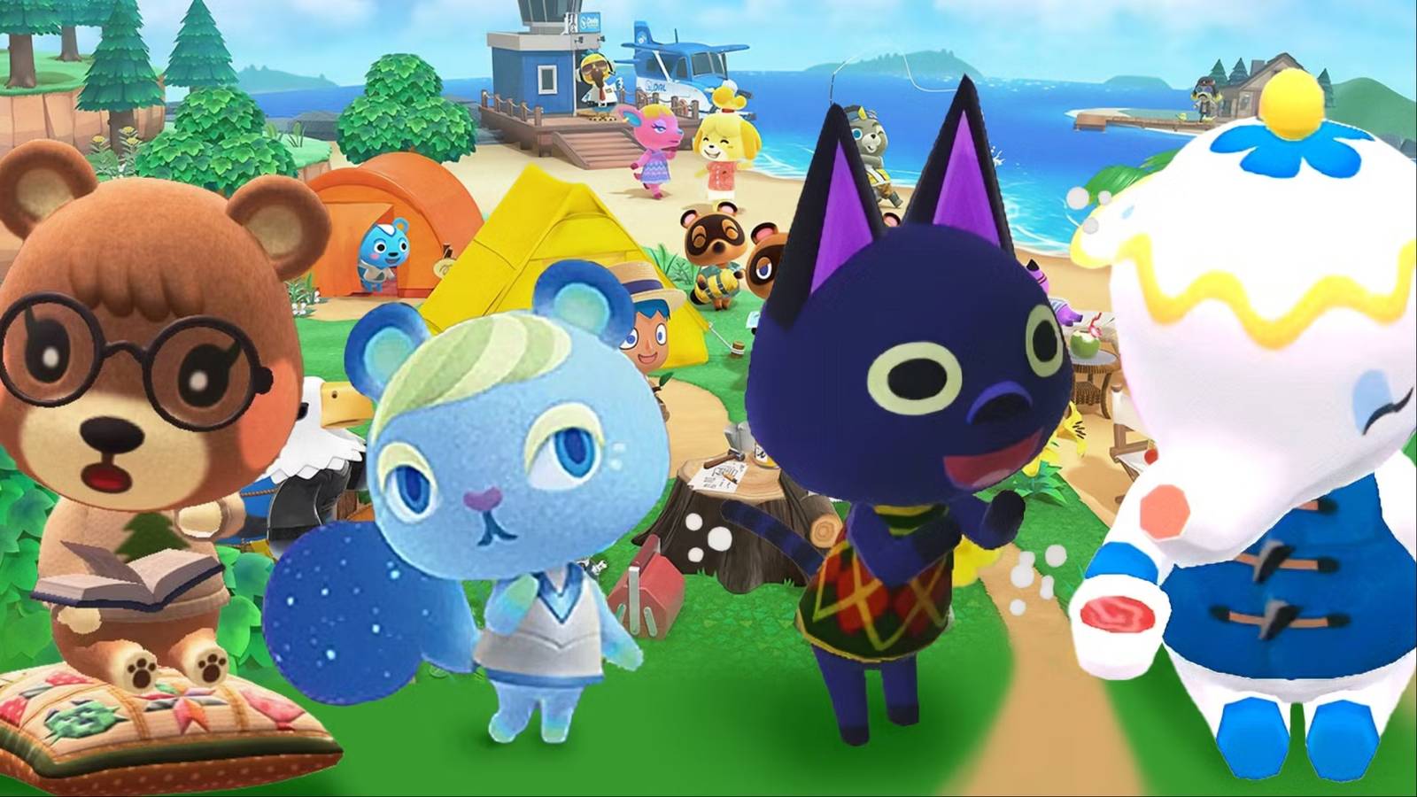 animal crossing new horizons cute villagers