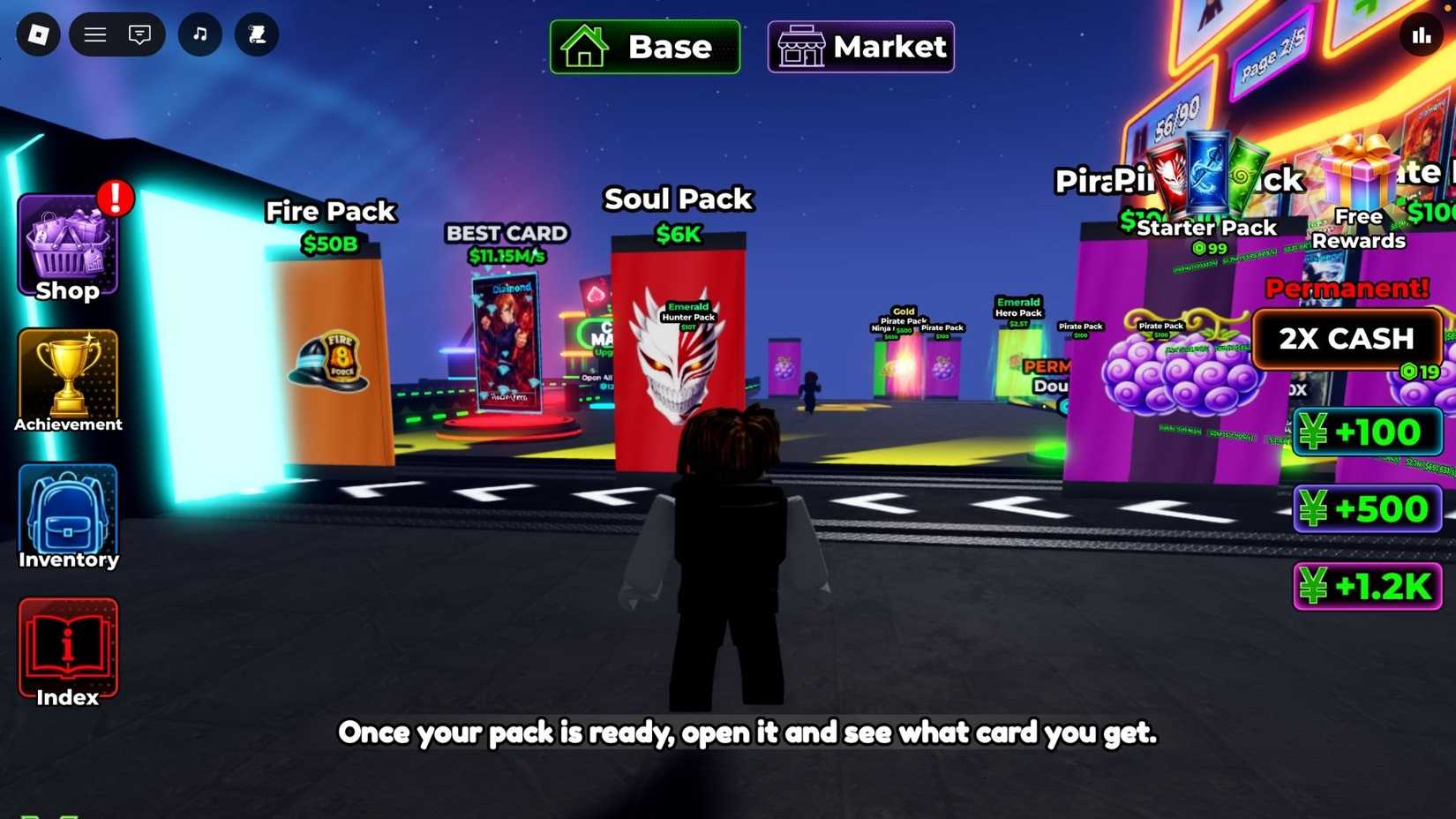 Anime Card Collection player