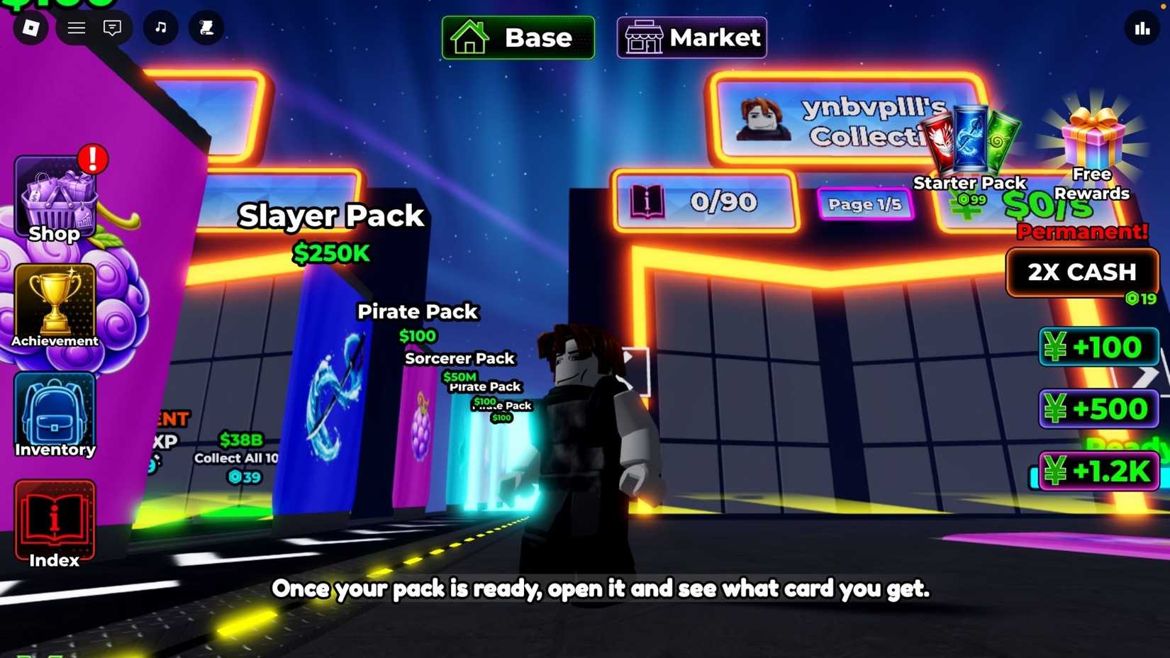 Anime Card Collection player