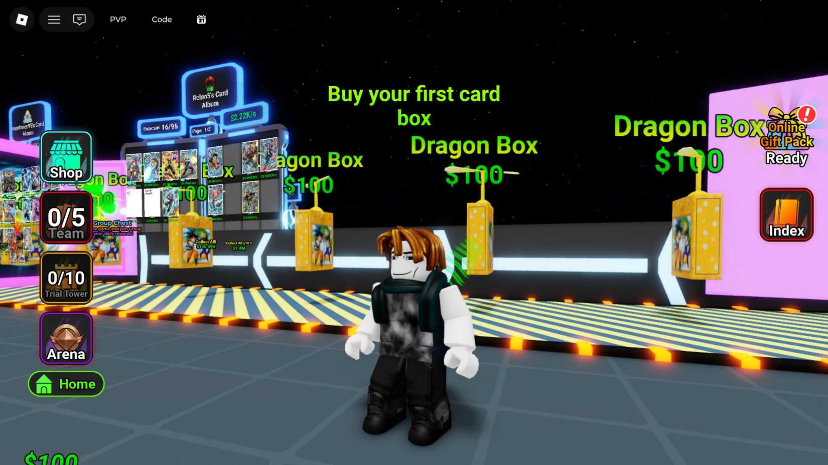 Anime Card Collection Fight player