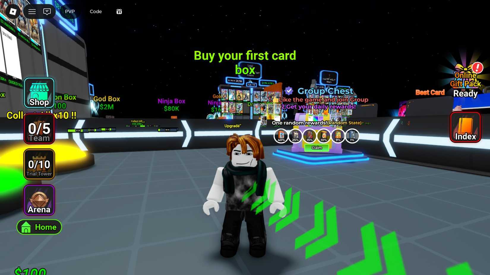 Anime Card Collection Fight player