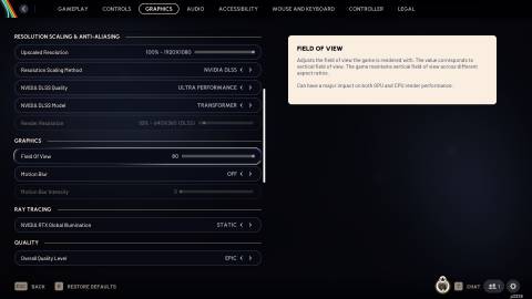 ARC Raiders Adjusting FOV