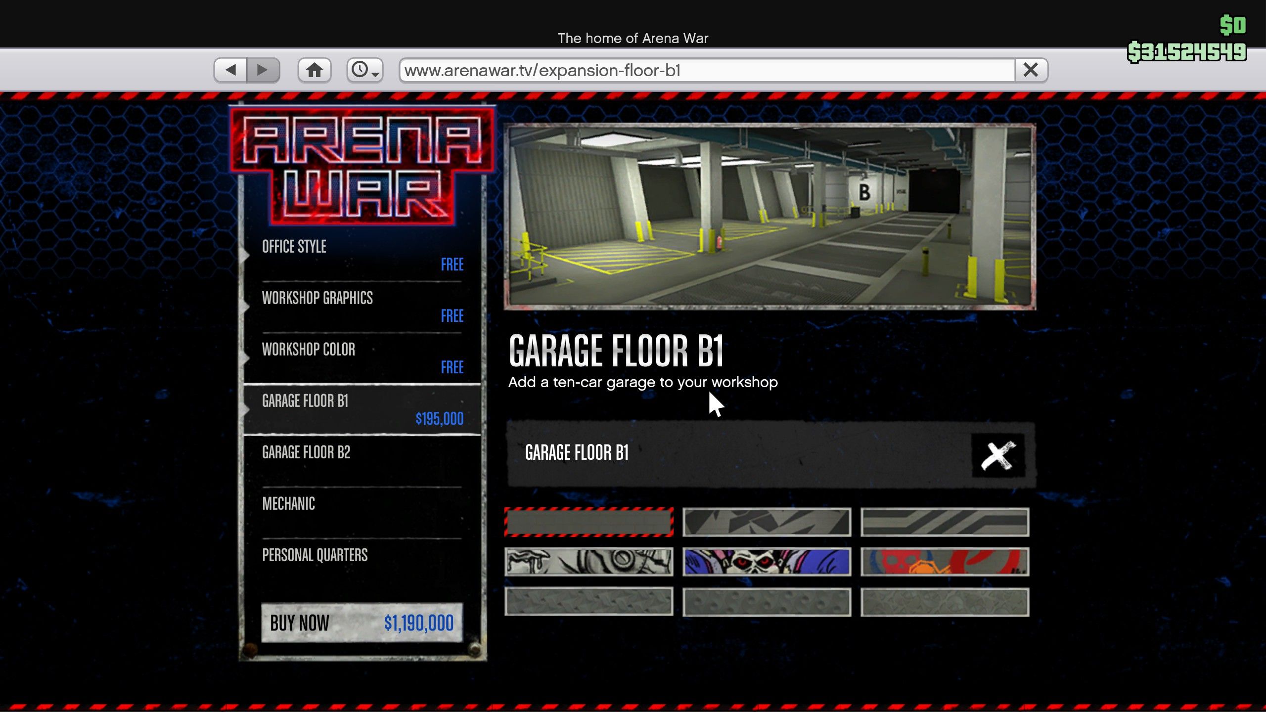 Arena Workshop purchase