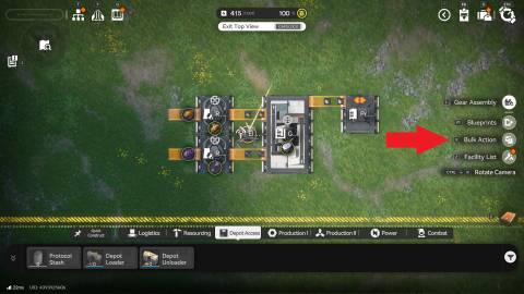 Arknights Endfield Bulk Action button