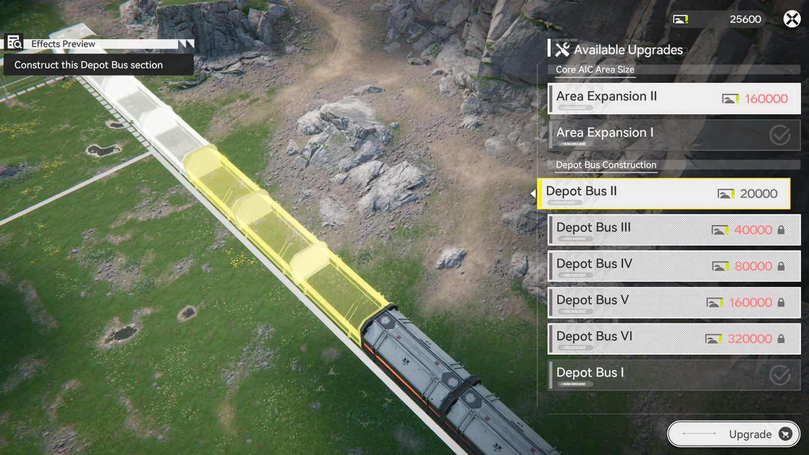 arknights-endfield-how-expand-core-aic-area-size-upgrade-ak-enfield-cost-unlock - depot bus