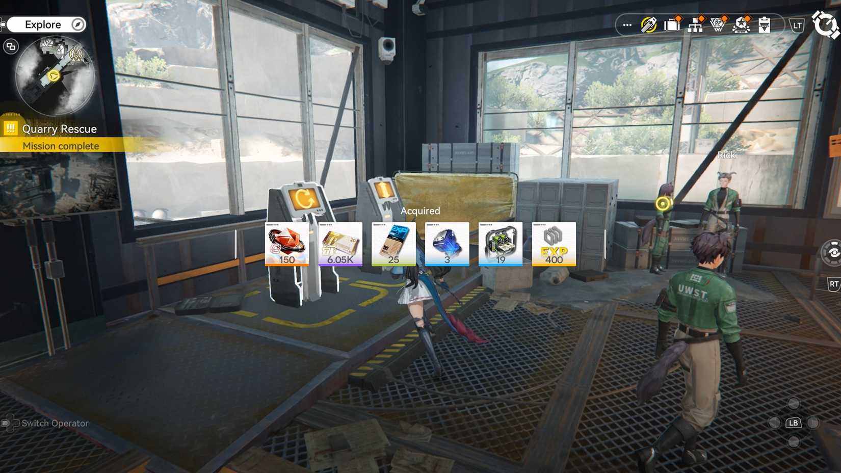 arknights-endfield-how-find-the-way-open-quarry-door-rescue-quest-ak-endfield - quest reward