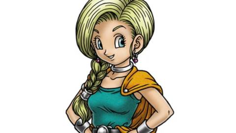 Artwork of Bianca in Dragon Quest 5 Hand of the Heavenly Bride