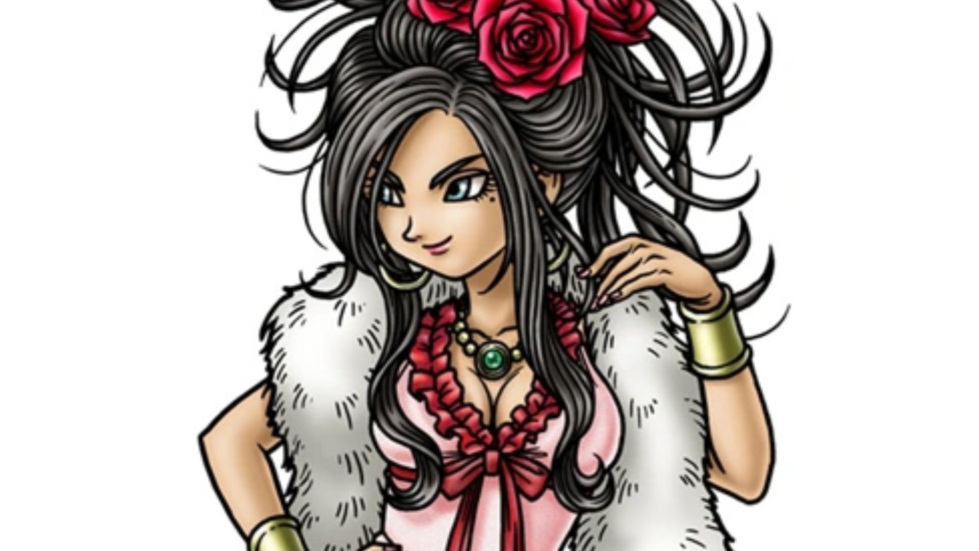 Artwork of Debora in Dragon Quest 5 Hand of the Heavenly Bride
