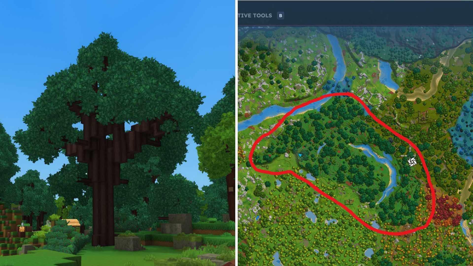 tronco de fresno Hytale