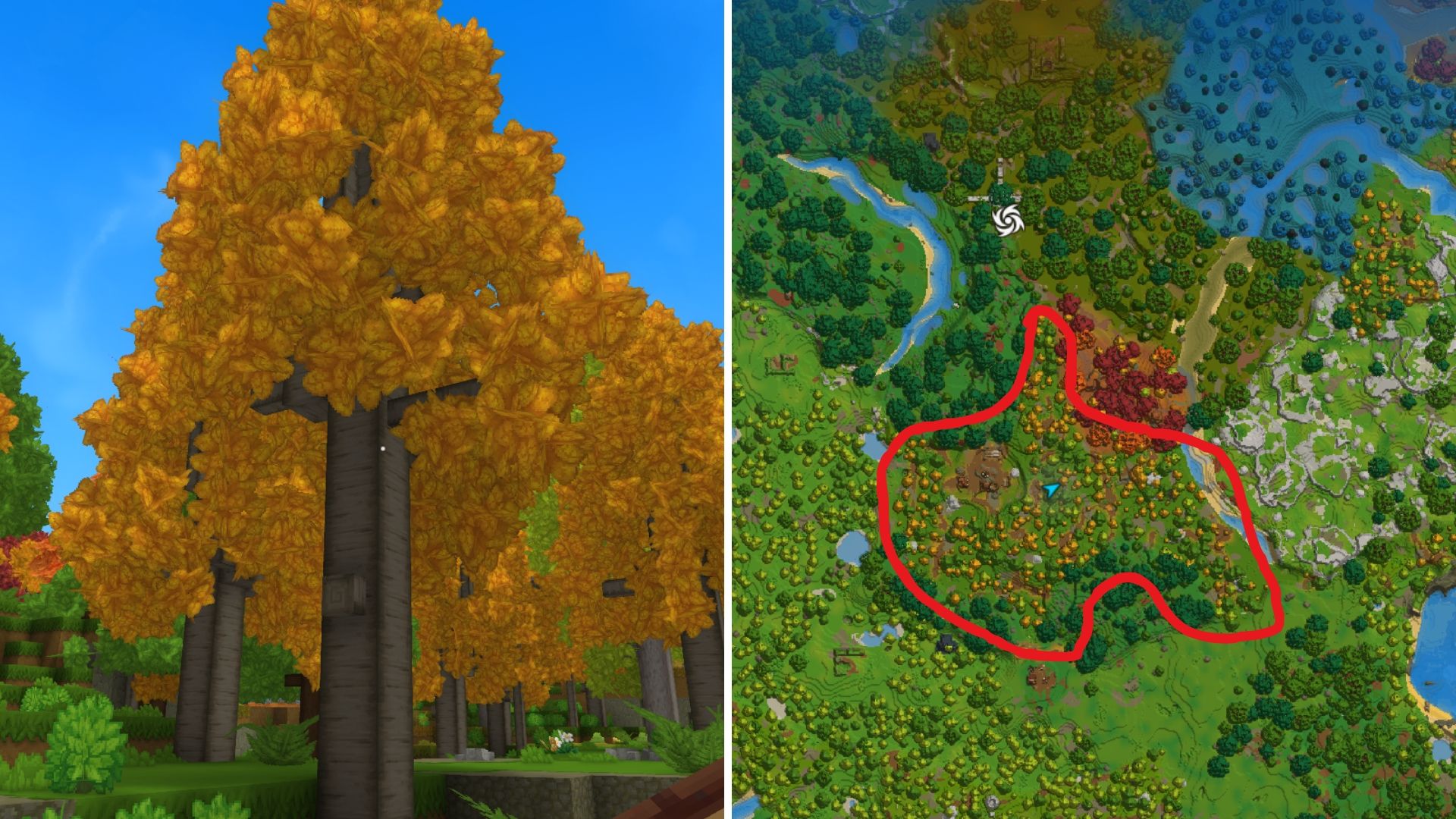 tronco de álamo temblón Hytale