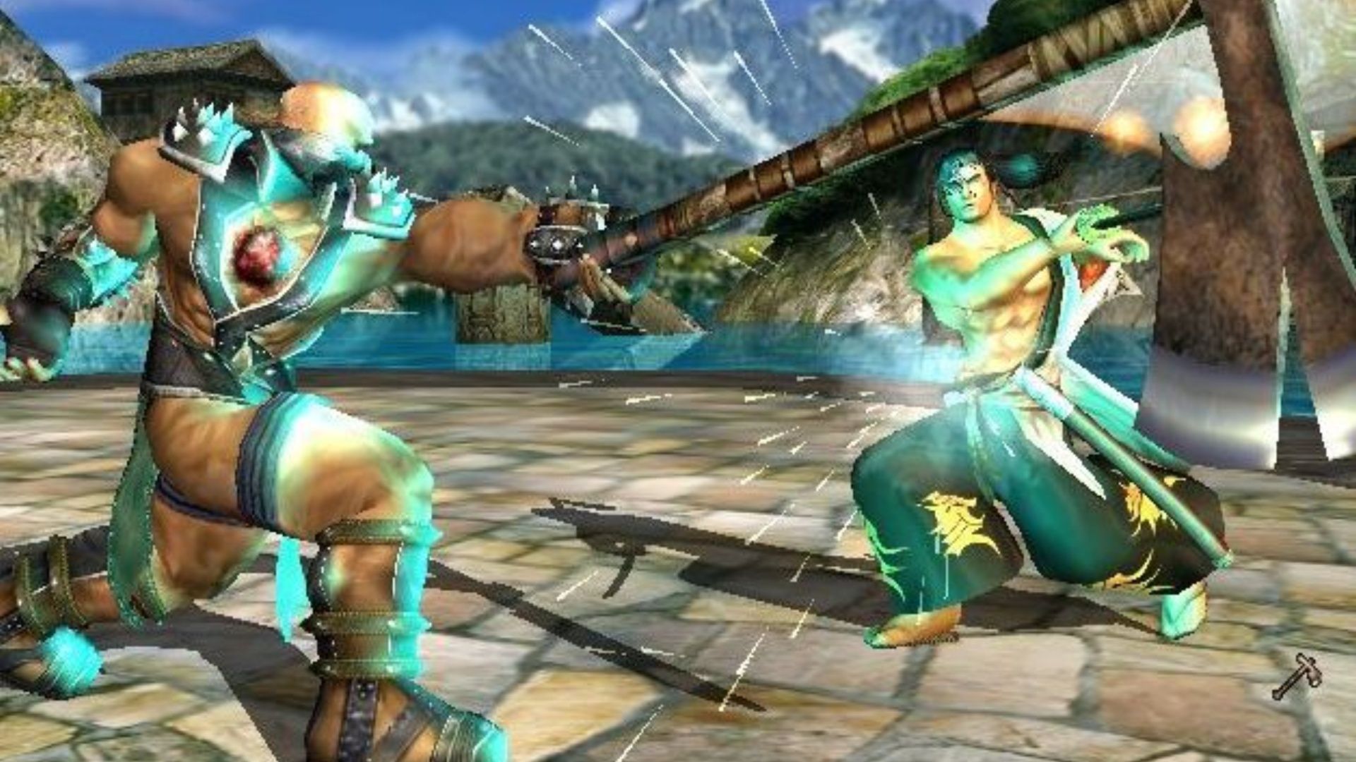 Astaroth vs Mitsurugi in Soulcalibur (1998)