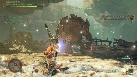 Attacking Ajarakan in Monster Hunter Wilds (2025)