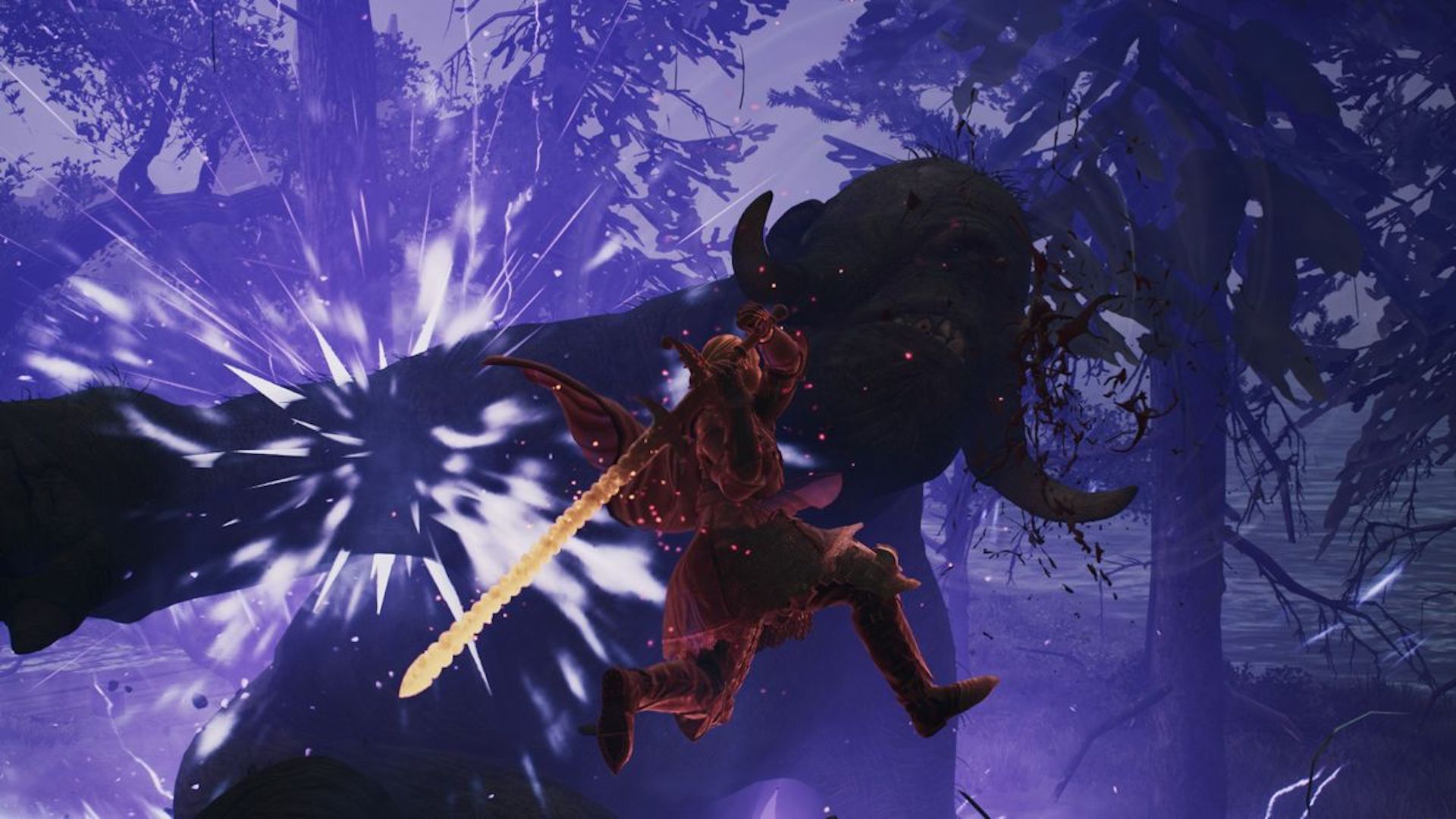 Attacking an enemy in Dragon’s Dogma 2 (2024)