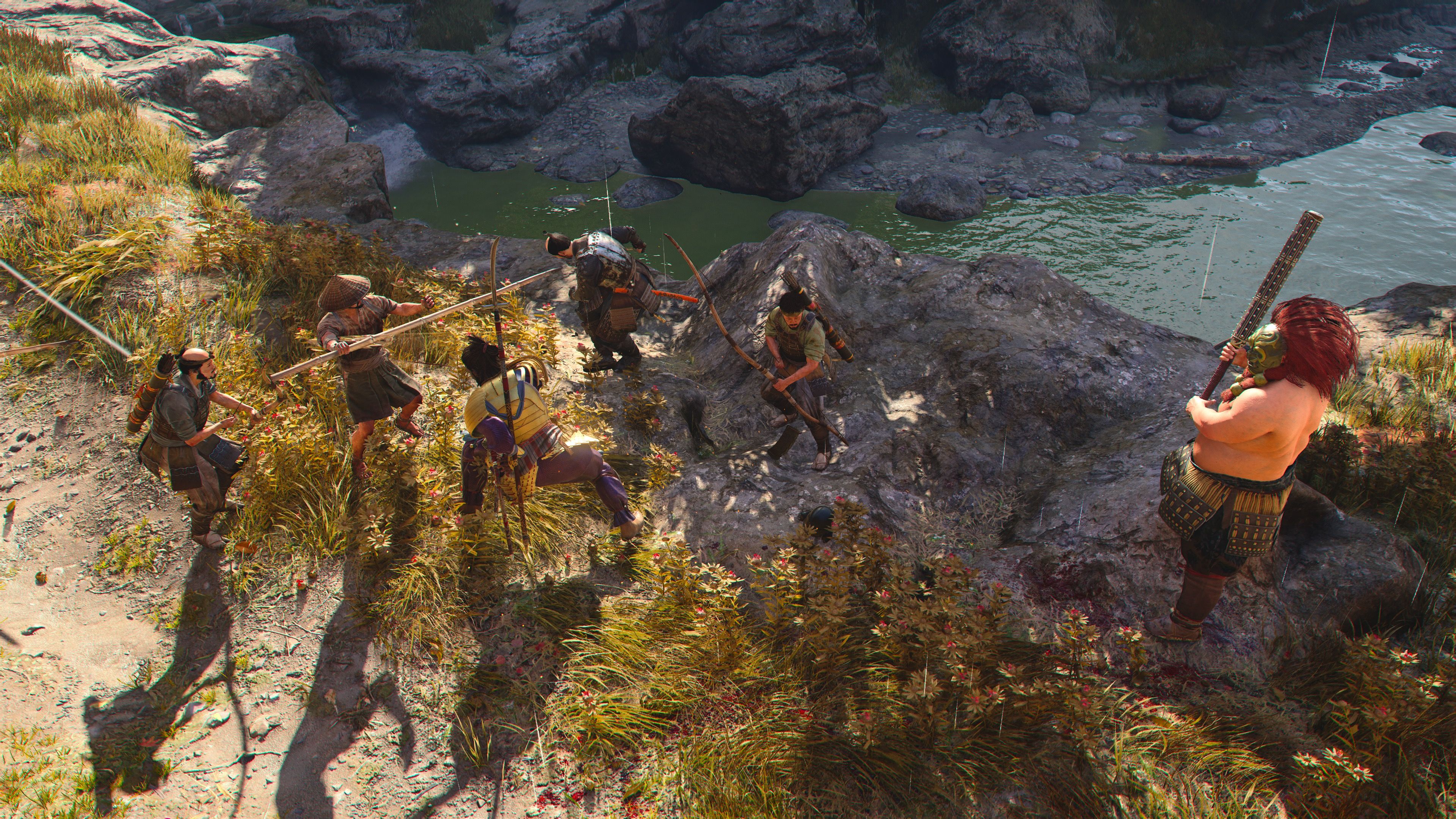 Attacking enemies as Yasuke in Assassin’s Creed Shadows (2025)