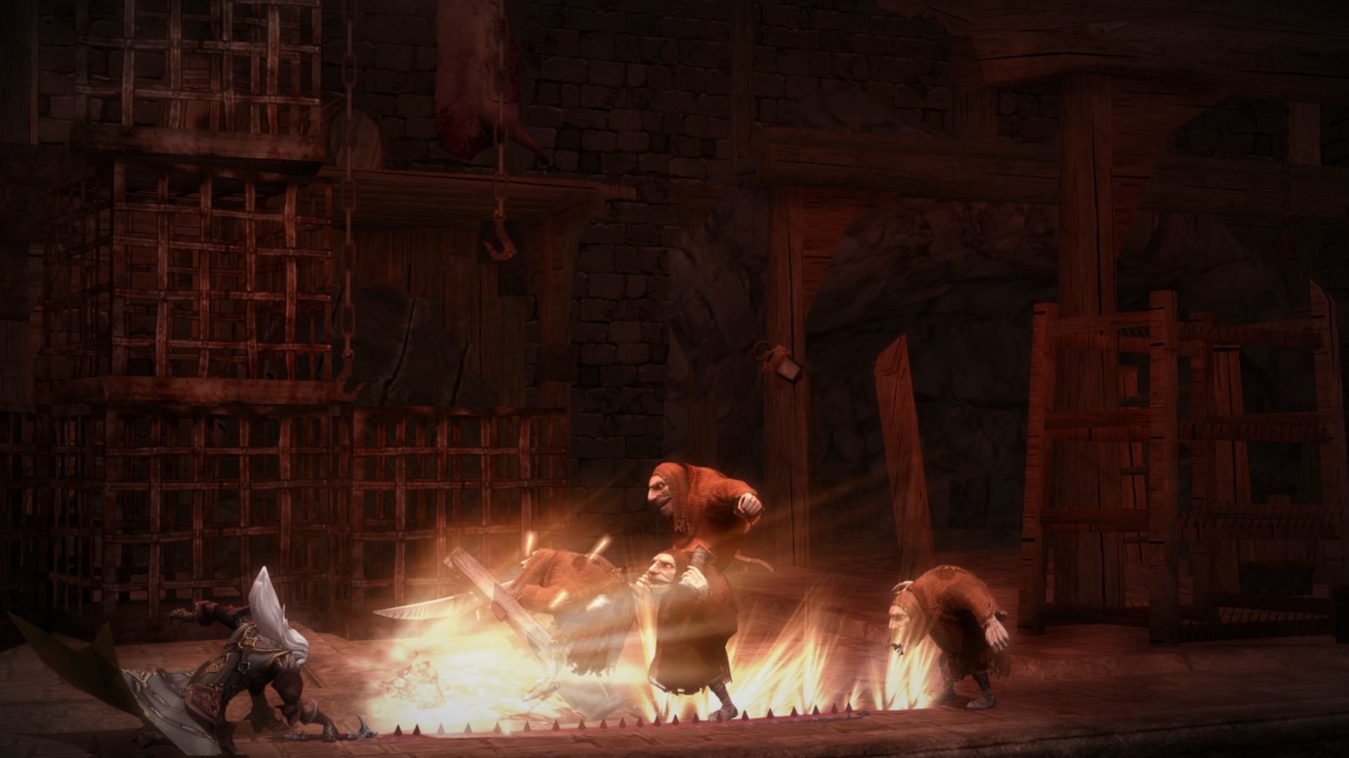 Attacking enemies in Castlevania Lords of Shadow Mirror of Fate