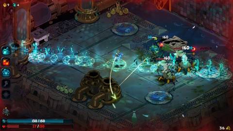 Attacking enemies with the Witch Staff in Hades 2 (2025)