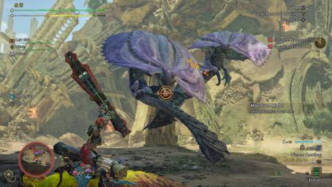 Attacking Hirabami in Monster Hunter Wilds (2025)