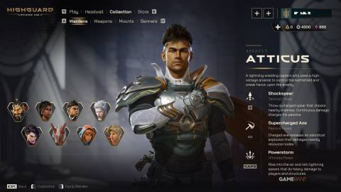 Atticus Highguard Gameplay 