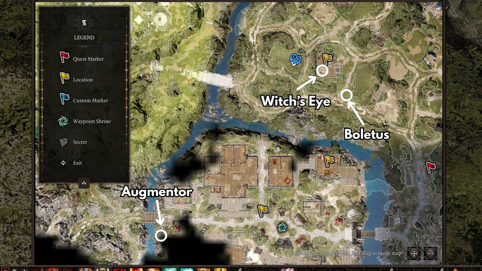 augmentor boletus witch's eye witch's potion ingredients divinity original sin 2 dos2
