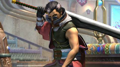 Auron in Final Fantasy 10 (2001)