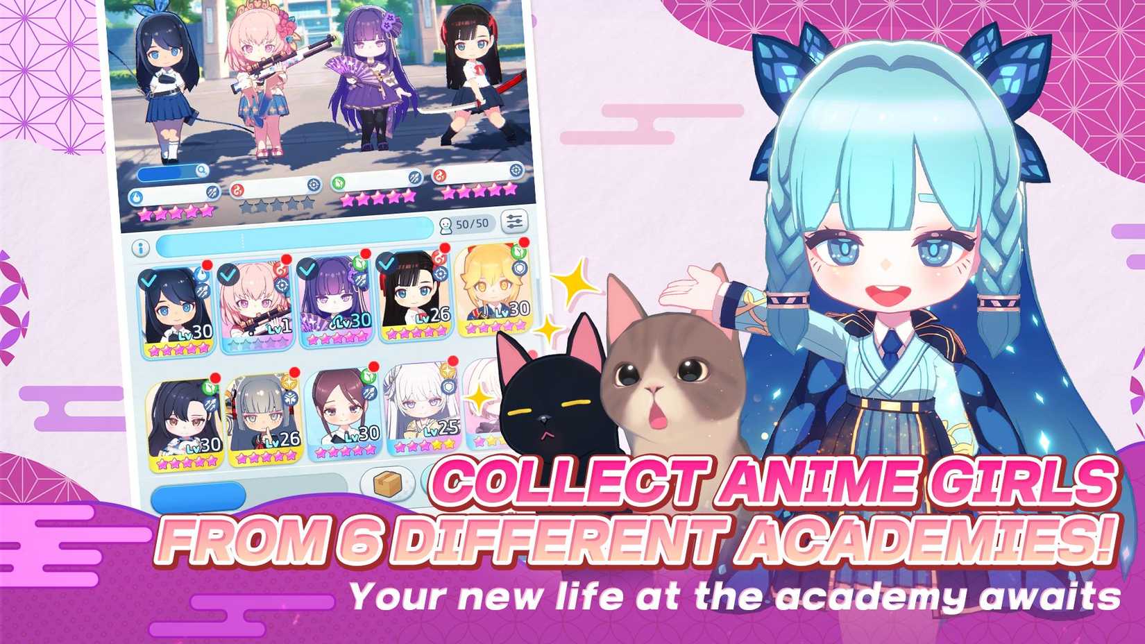 Ayakashi Rise characters