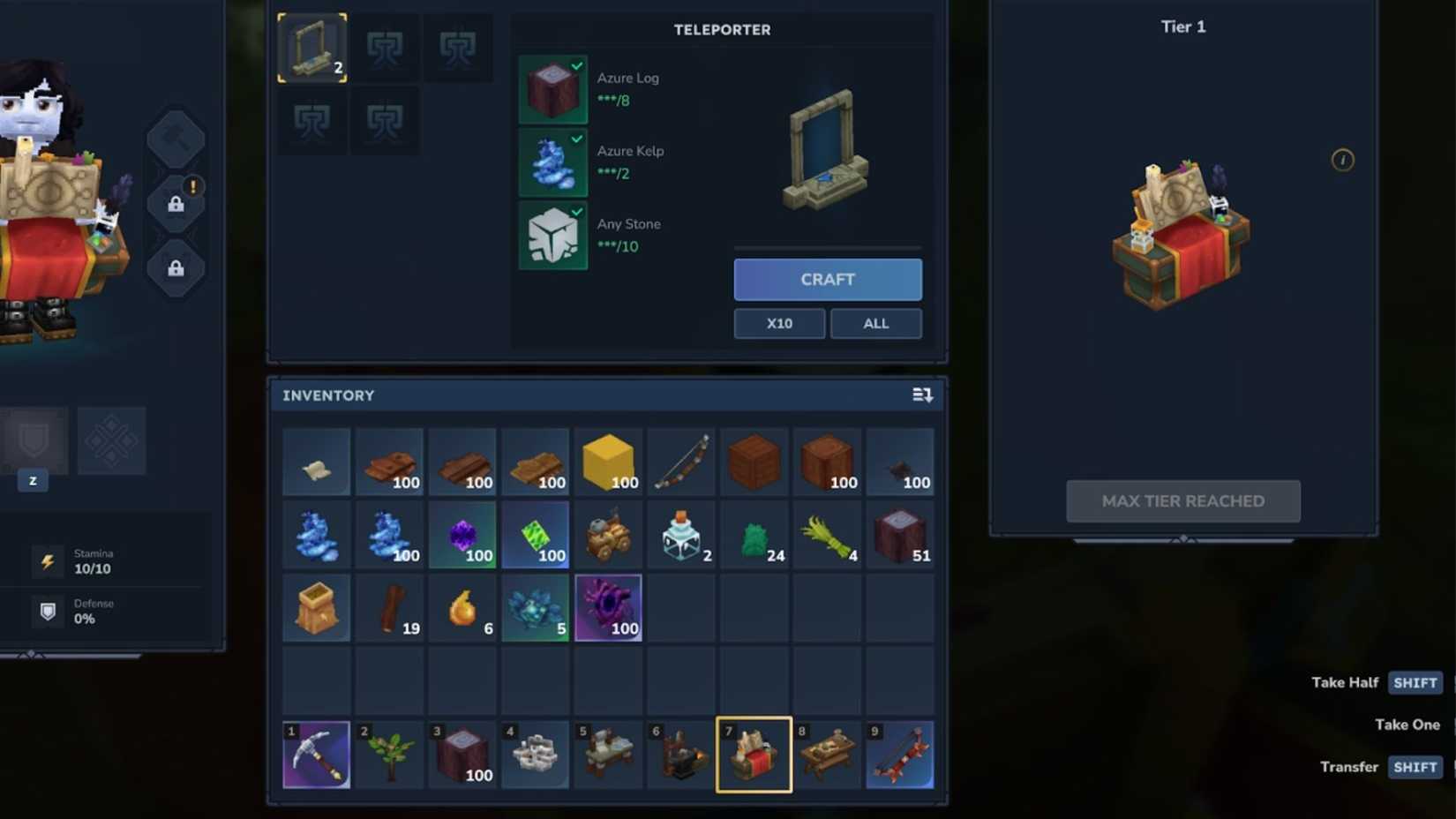 Hytale inventory