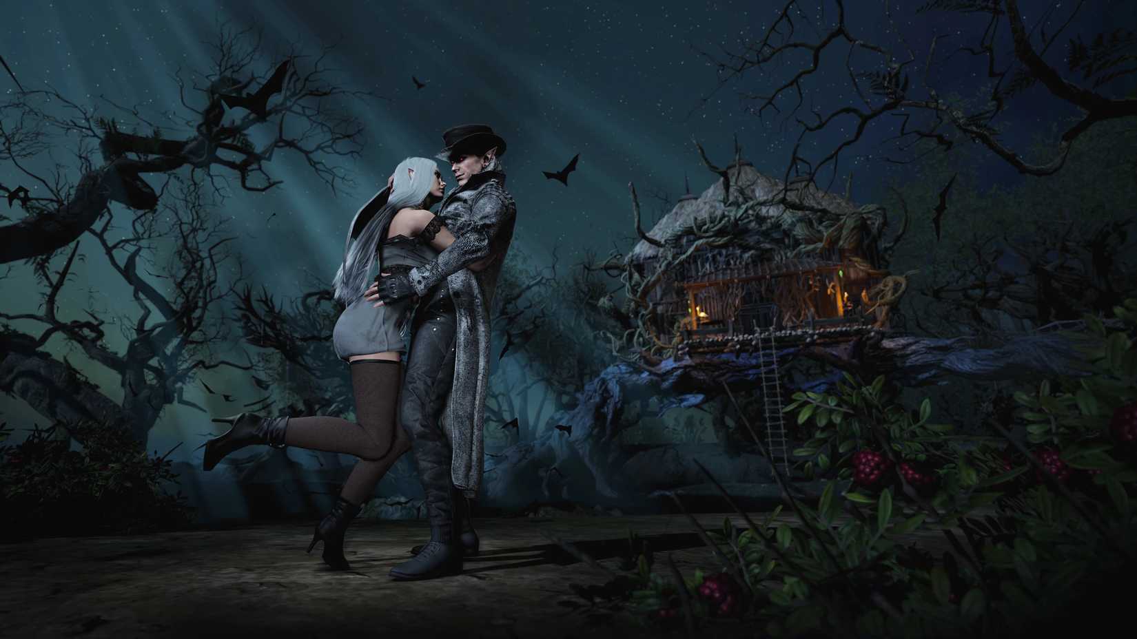 baldur's gate 3 barovia mod baba lysaga's hut asterion-1