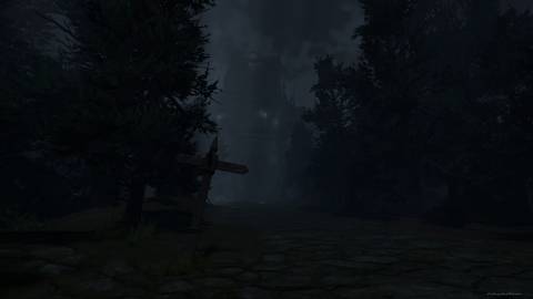 baldur's gate 3 barovia mod svalich woods sign-1