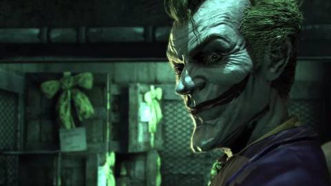 Batman Arkham Asylum Joker Close Up