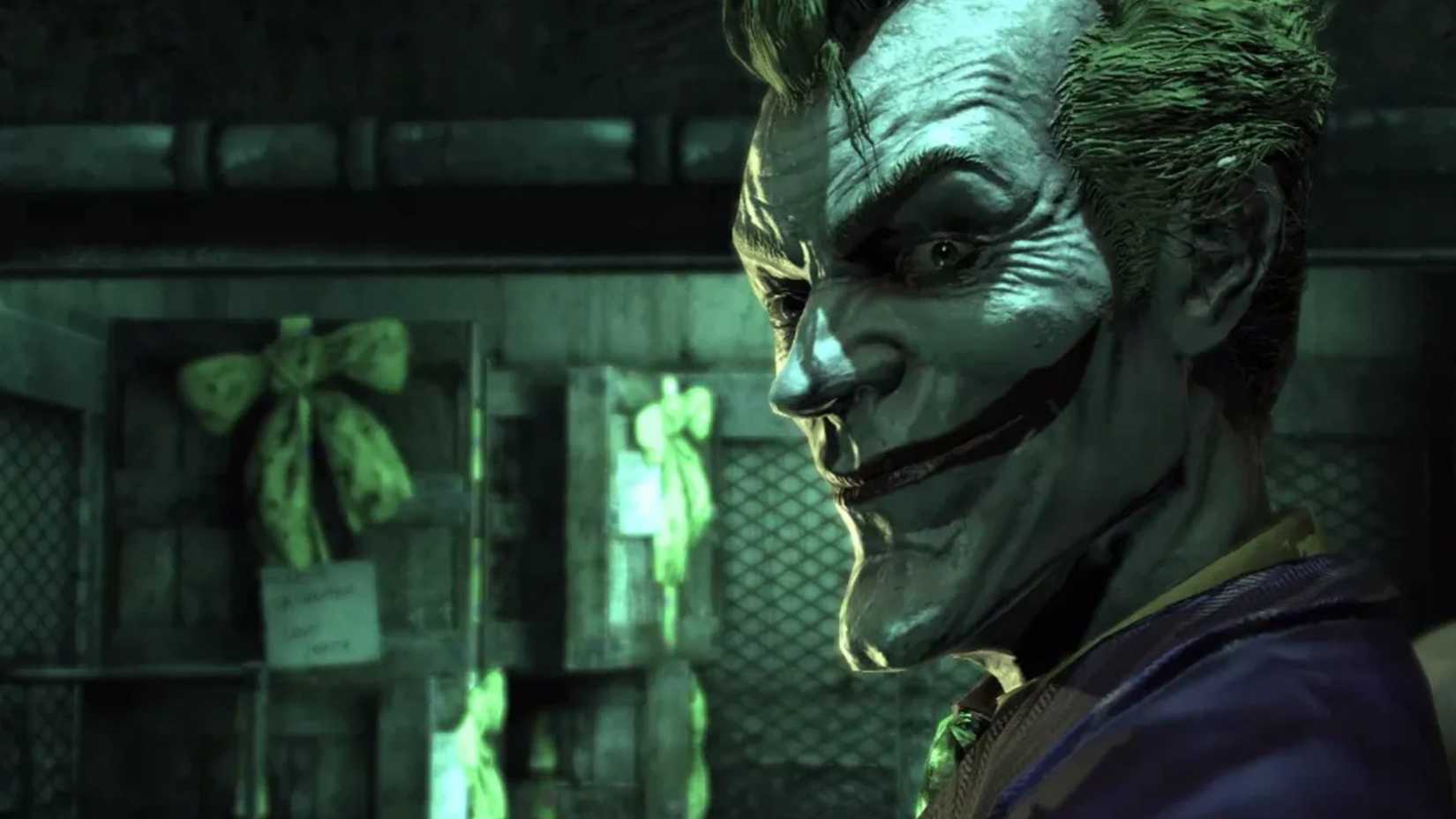 Batman Arkham Asylum Joker Close Up
