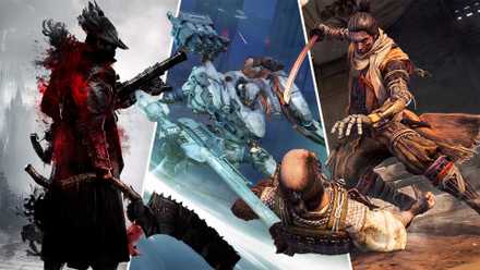 best of armored core, bloodborne, sekiro software games