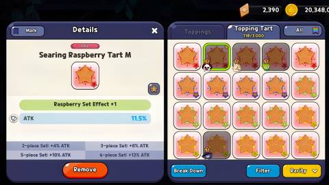 best tart for dark enchantress cookie in cookie run kingdom