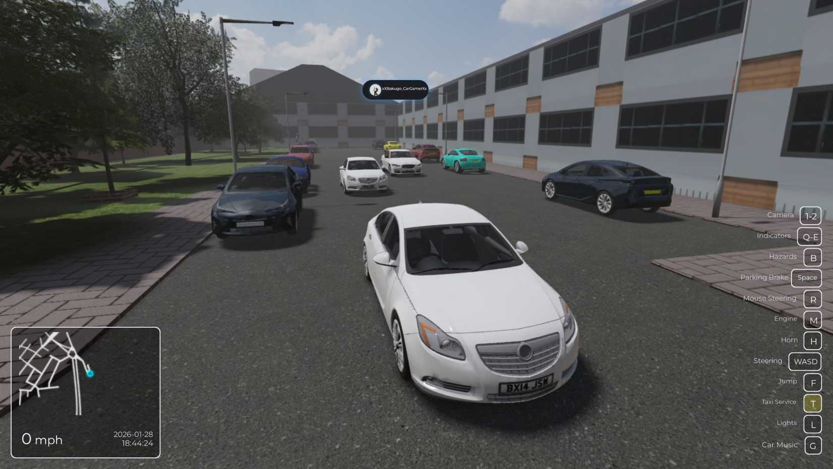 Birmingham Vehicle Simulator - cars