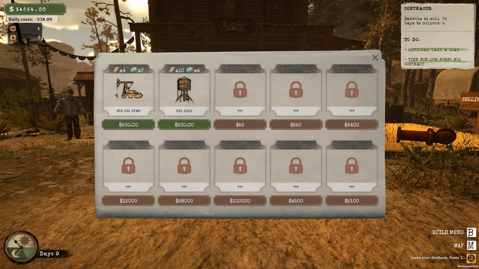 black gold upgrade screenshot