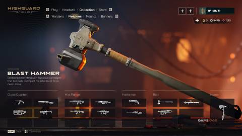 Blast Hammer Highguard Gameplay 