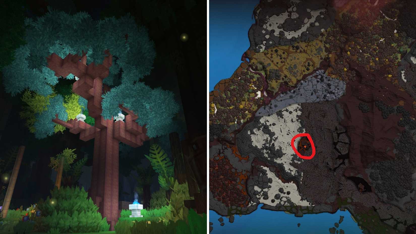 Бревно синей смоковницы