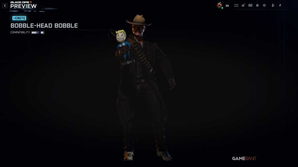 Bobble-Head Bobble (Emote) - Black Ops 7