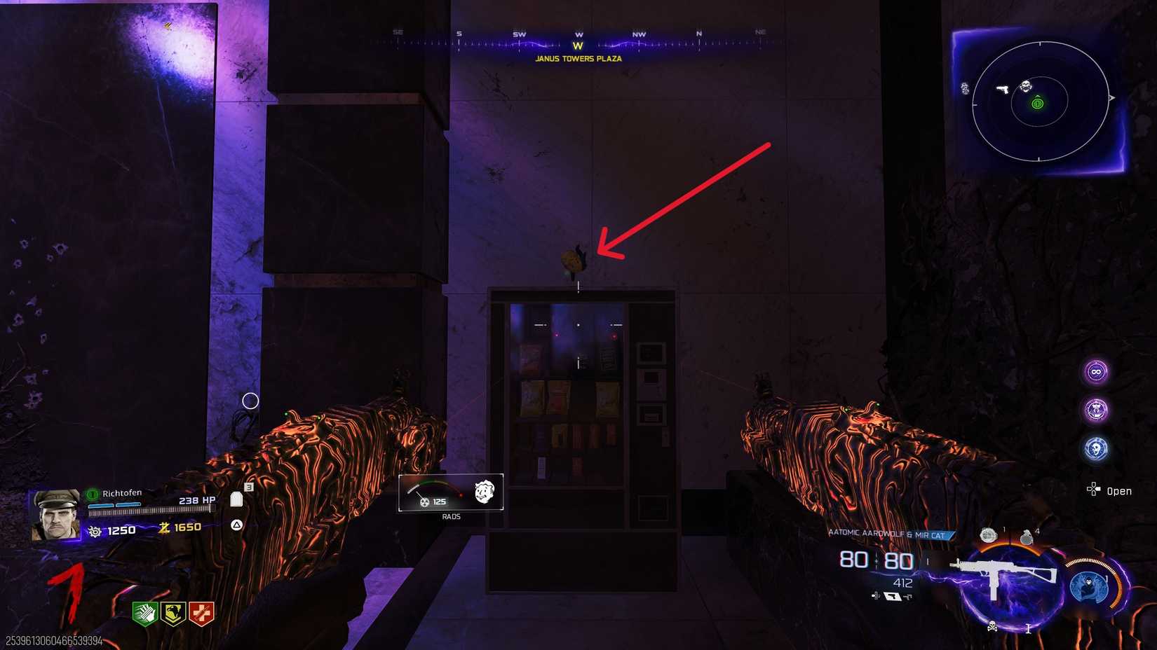 Bobblehead Location #1 (Janus Towers Plaza)