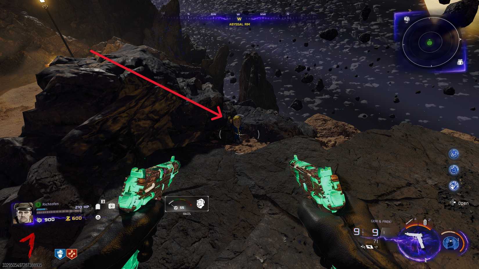 Bobblehead Location #9 (Abyssal Rim)