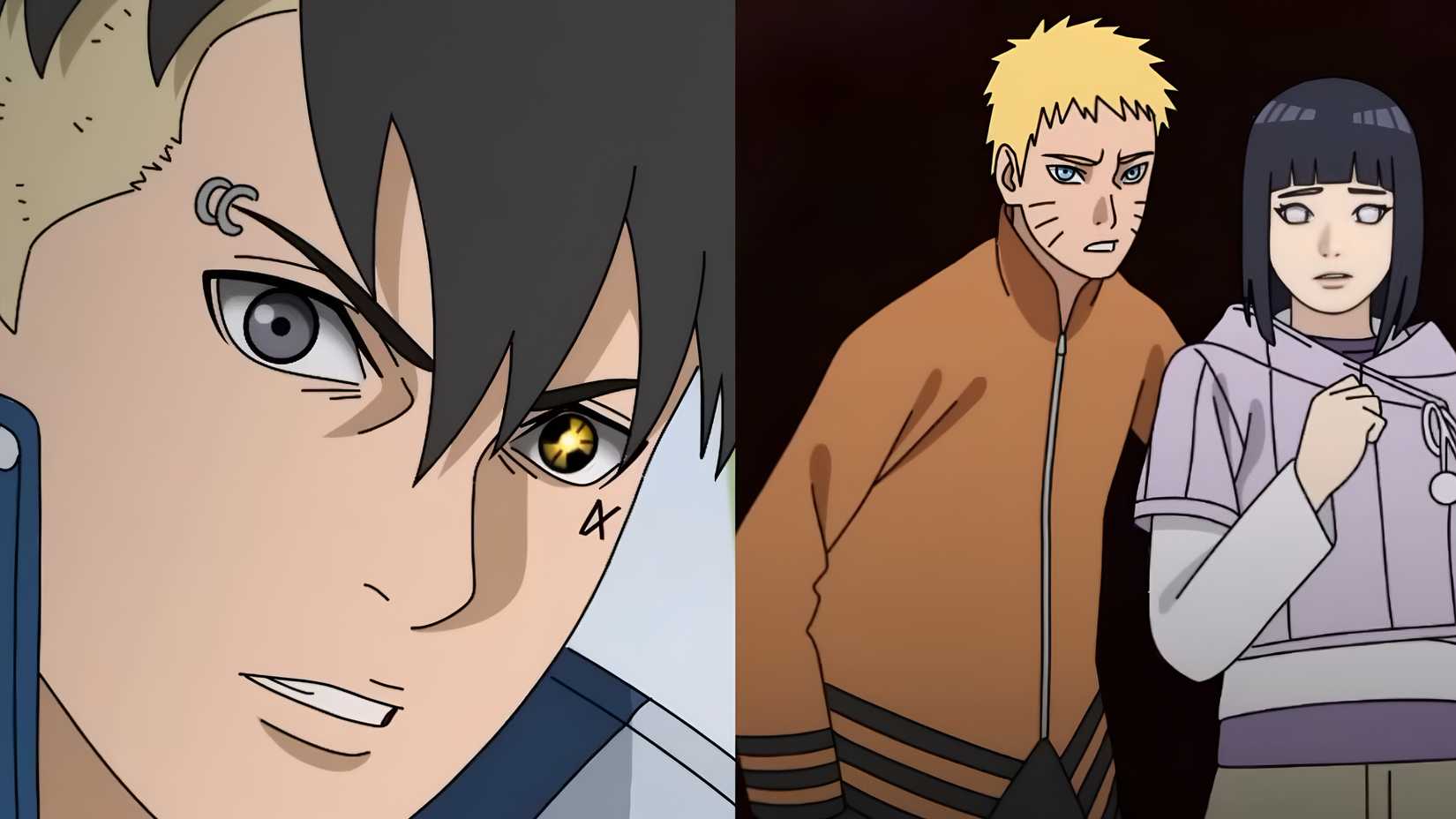 Boruto Kawaki OP moments sending Naruto and Hinata to the Daikokuten Dimension