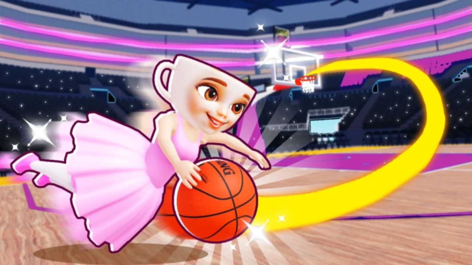 Brainrotted Basketball character