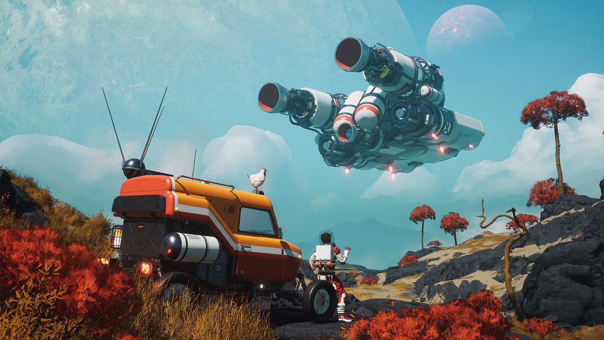 Breathedge 2 planet ship